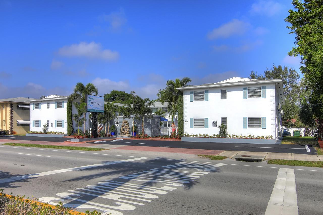 May-Dee Suites In Florida ハリウッド エクステリア 写真